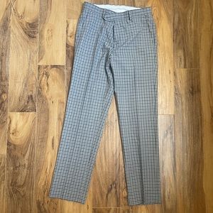 NWOT BAR III Pants // Checkered White and gray // 30 x 30